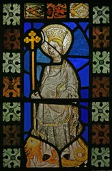 Window depicting St Margaret