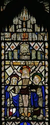 Window depicting the Crucifixion