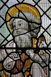 Window W depicting St John the Baptist