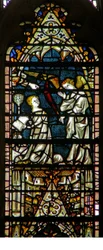 Window depicting the Annunciation