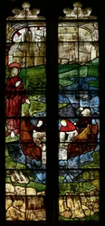 Window depicting Christ and the Fishermen