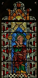 Window depicting Isaiah