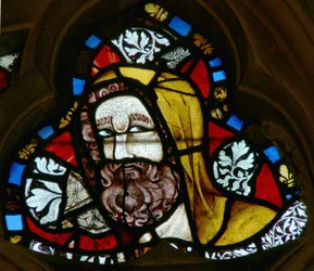Window depicting Simeon