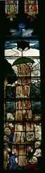 Window depicting the Ascension