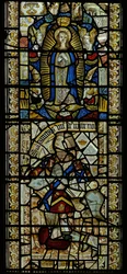 Window depicting the Assumption