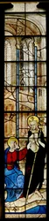 Window depicting the Doubting St. Thomas