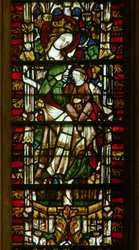 Window depicting the Virgin and Child on the Tree of Jesse