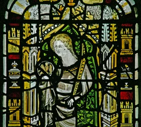 Window depicting St John