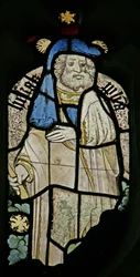 Window depicting a patriarch