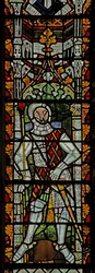 Window n4 depicting Gilbert III de Clare