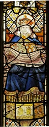 Window 4 depicting the Bosom of Abraham