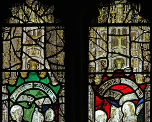 Window 6 depicting canopies
