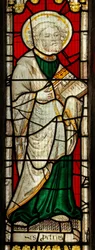 Window depicting St Peter