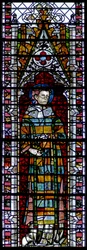 Window depicting St Vincent