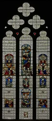 Window w36 depicting a composite window of foreign and English panels C14 and c16