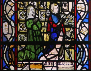 Window w43 depicting donors