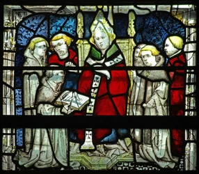 Window W5 depicting a scene from the life of St William