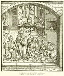 Workshop of a German Armorer