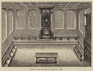Worms, The Kaisersaal, Imperial Hall
