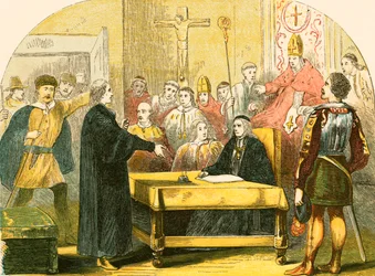 Wycliffe before the Synod at Lambeth