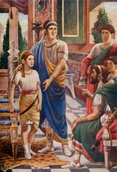 Young Cato and his uncle