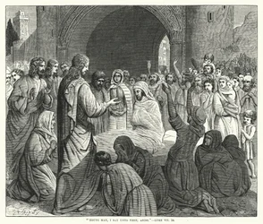 Young man, I say unto thee, arise, Luke VII