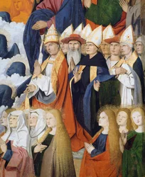 Saints and bishops (detail)