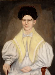 Portrait of a Woman with a Shawl