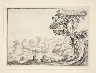 Hunting Scene: Casting for the Scent