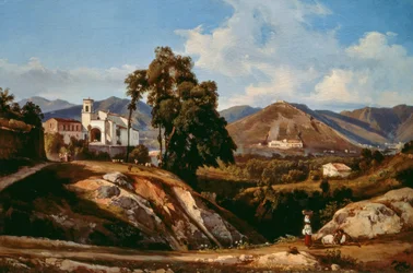 Gardens of Villa Reale in Naples