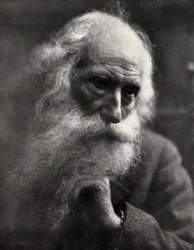 Close-up of the Famous Sculptor Vincenzo Gemito