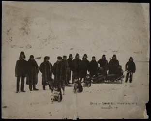 Canadian Bank of Commerce New Years Party, Dawson, Y.T., photographer, Hegg & Co., undated