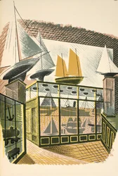 Model Ships and Trains, illustration from 