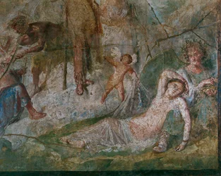 Ariadne and Dionysus on the island of Naxos