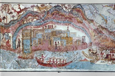 Entrance of a Fleet into Port