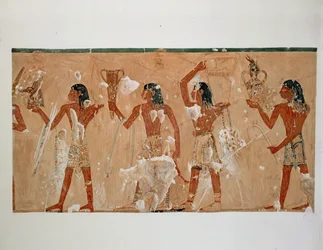 Four Cretan Tribute-Bearers