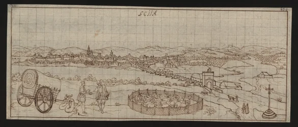 Full page: city view: Ecija