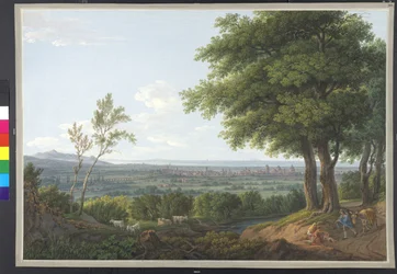 Gouache by Franz Jaschke