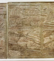 Island of Arvad, Top Right, on the Lebanese Coast