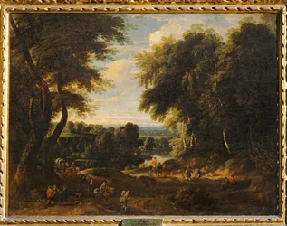 The Road from Boitsfort to Auderghem and the Pond of Ten Reuken