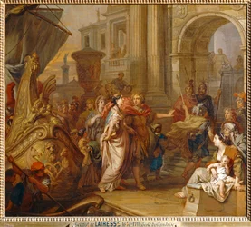The Landing of Helen Led by Paris to Priam