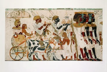 Nubians Carrying Offerings