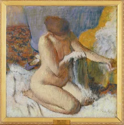 Nude after the bath