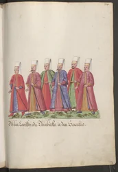 The Serail of the Sultana; Six Guards