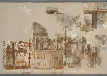 Wallpainting: The Investiture