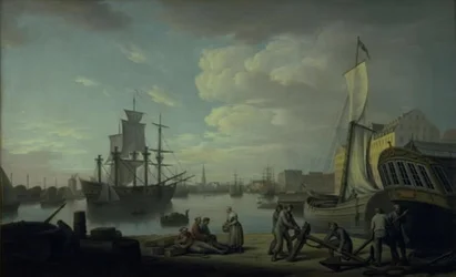 Copenhagen Harbor Seen from Larsens Plads