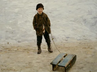 Briskeby Boy with Sledge