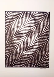Optical Illusion Face