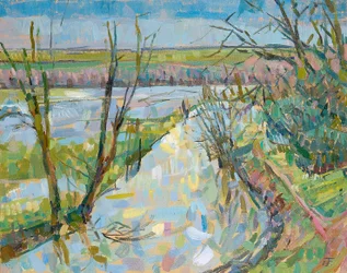 The Cherwell from Rousham I