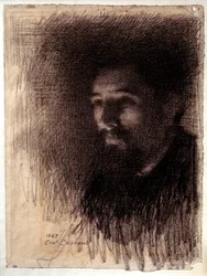 Portrait of the painter Georges Pierre Seurat